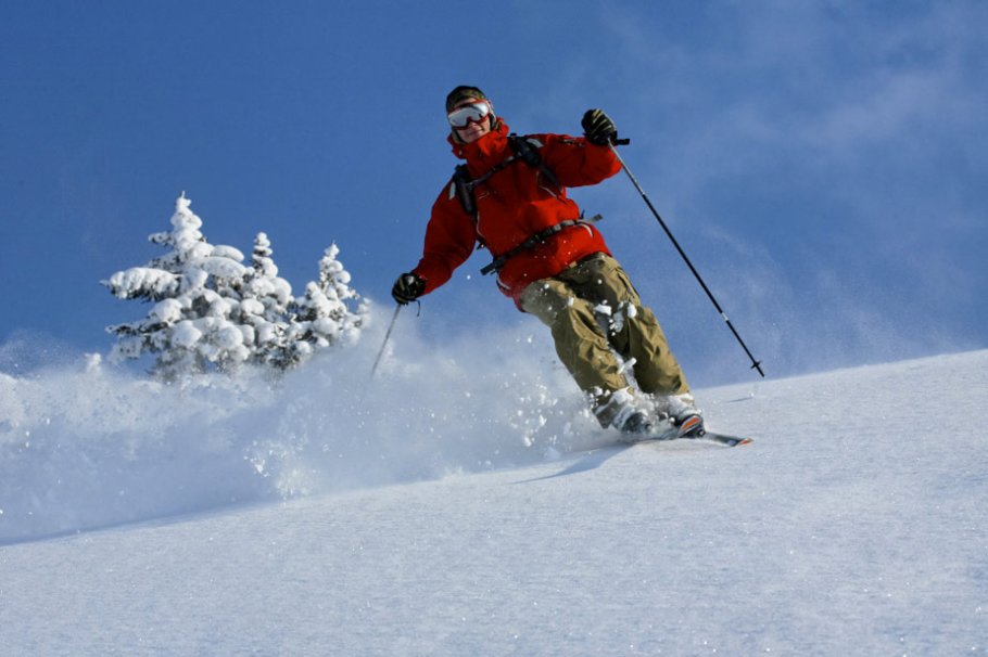 Les joies du ski alpin