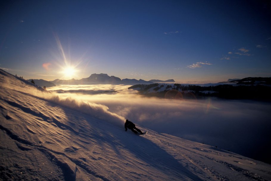 Être le premier sur les pistes